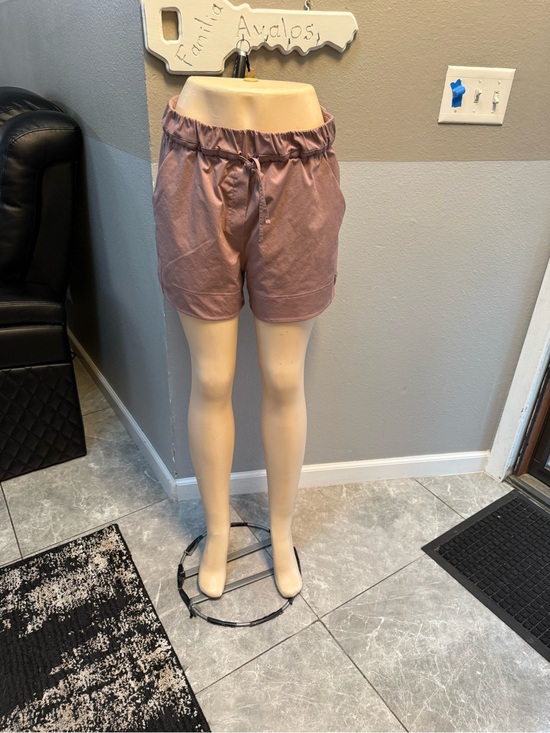 lululemon athletica Pants - lululemon athletica High-Waist Drawstring Shorts in Dusty Mauve